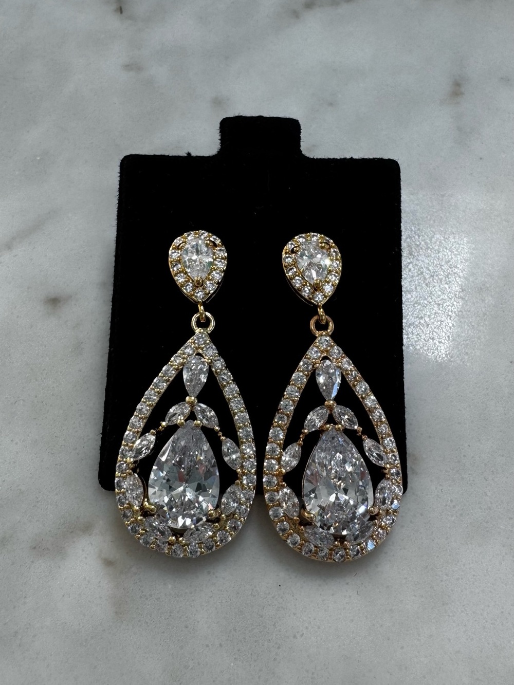 Crystal earrings
